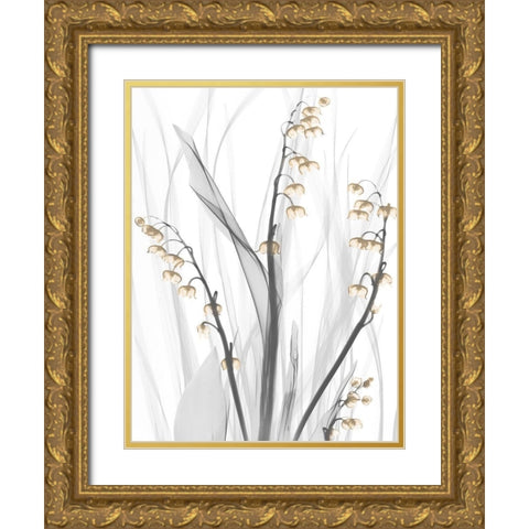 Delightful Oasis 3 Gold Ornate Wood Framed Art Print with Double Matting by Koetsier, Albert