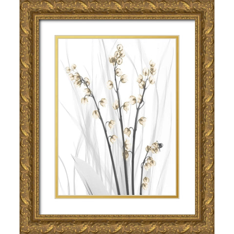 Delightful Oasis 4 Gold Ornate Wood Framed Art Print with Double Matting by Koetsier, Albert