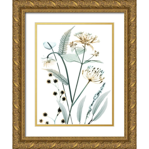 Proud Growth 1 Gold Ornate Wood Framed Art Print with Double Matting by Koetsier, Albert