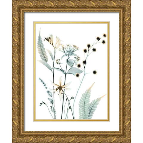 Proud Growth 2 Gold Ornate Wood Framed Art Print with Double Matting by Koetsier, Albert