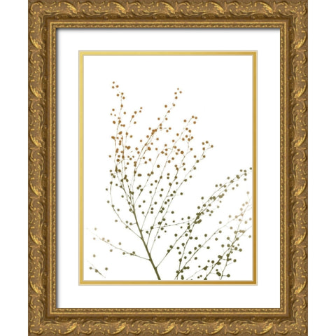 Urban And Delicate Gold Ornate Wood Framed Art Print with Double Matting by Koetsier, Albert