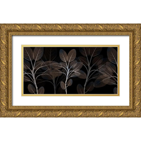 Cocoa Blooms 1 Gold Ornate Wood Framed Art Print with Double Matting by Koetsier, Albert