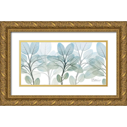 Resilient Blooms 1 Gold Ornate Wood Framed Art Print with Double Matting by Koetsier, Albert
