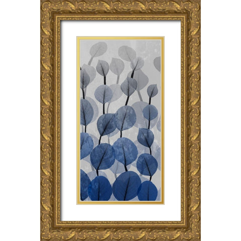 Sapphire Bunch 2 Gold Ornate Wood Framed Art Print with Double Matting by Koetsier, Albert