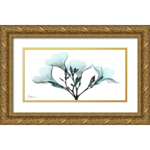 Oleander Mist 1 Gold Ornate Wood Framed Art Print with Double Matting by Koetsier, Albert