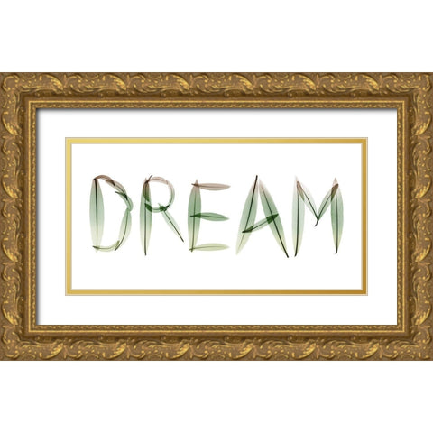 Dream Gold Ornate Wood Framed Art Print with Double Matting by Koetsier, Albert