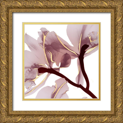 Luscious Bouquet 2 Gold Ornate Wood Framed Art Print with Double Matting by Koetsier, Albert