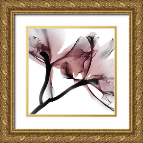 Blushing Luster 1 Gold Ornate Wood Framed Art Print with Double Matting by Koetsier, Albert