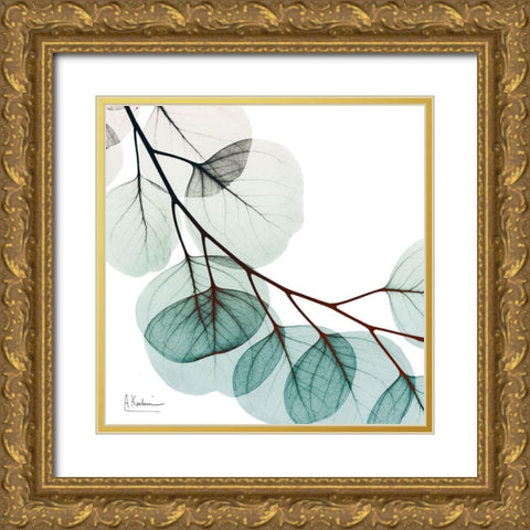 Extravagant Eucalyptus 2 Gold Ornate Wood Framed Art Print with Double Matting by Koetsier, Albert