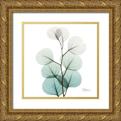 Extravagant Eucalyptus 3 Gold Ornate Wood Framed Art Print with Double Matting by Koetsier, Albert