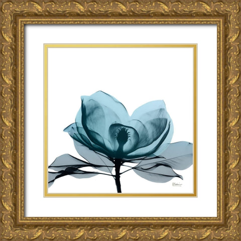 Midnight Magnolia 2 Gold Ornate Wood Framed Art Print with Double Matting by Koetsier, Albert