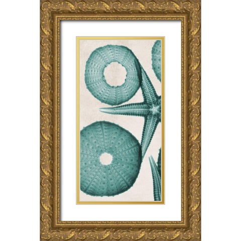 under The Sea 2 Gold Ornate Wood Framed Art Print with Double Matting by Koetsier, Albert