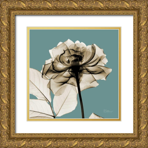 Mineral Rose Gold Ornate Wood Framed Art Print with Double Matting by Koetsier, Albert