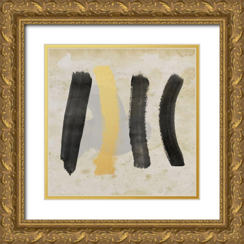 The Golden Path 2 Gold Ornate Wood Framed Art Print with Double Matting by Saunders, Alonzo