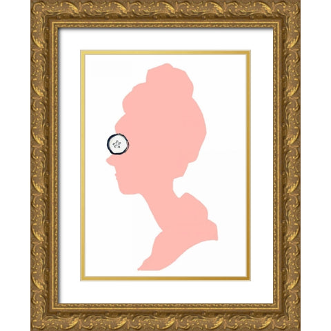 Spa Profile Gold Ornate Wood Framed Art Print with Double Matting by Zyburt, Alicia