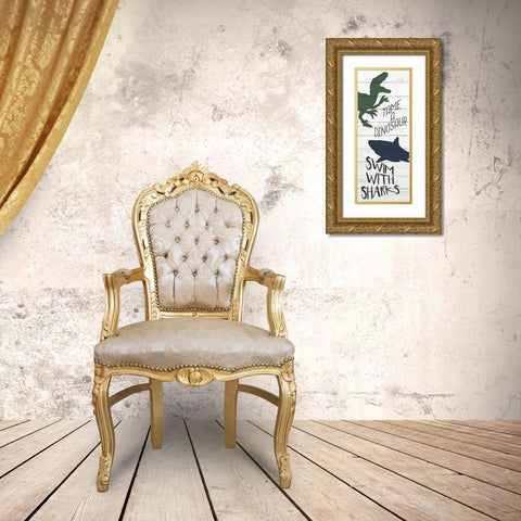 To Do 1 Gold Ornate Wood Framed Art Print with Double Matting by Bailey, Ann
