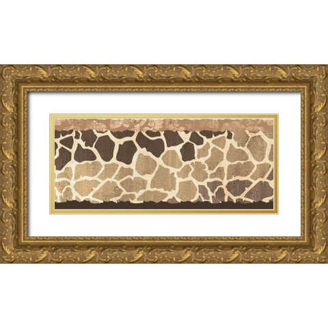 Exotic Safari 2 Gold Ornate Wood Framed Art Print with Double Matting by Bailey, Ann
