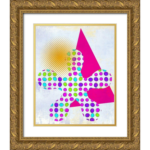 Sunny Day 2 Gold Ornate Wood Framed Art Print with Double Matting by Bailey, Ann