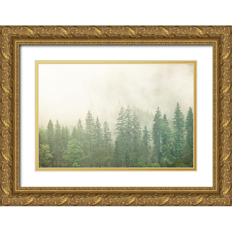 Adventure is Worthwhile Gold Ornate Wood Framed Art Print with Double Matting by Bailey, Ann