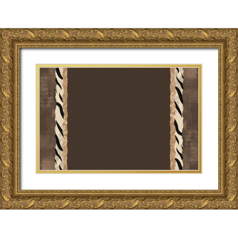 Exotic Safari 1 Gold Ornate Wood Framed Art Print with Double Matting by Bailey, Ann