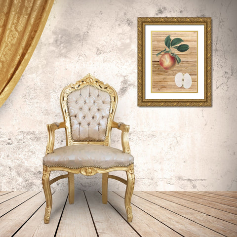 Pressed Fruit 1 Gold Ornate Wood Framed Art Print with Double Matting by Bailey, Ann