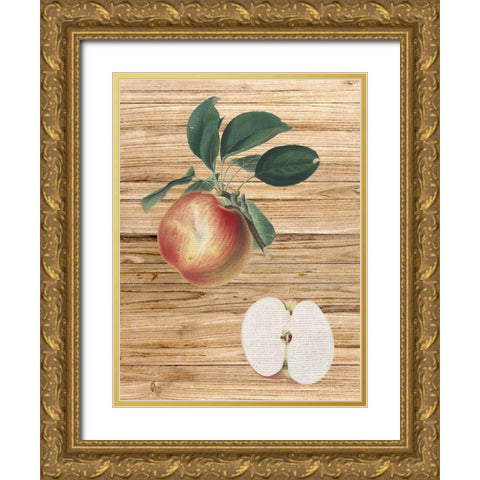 Pressed Fruit 1 Gold Ornate Wood Framed Art Print with Double Matting by Bailey, Ann