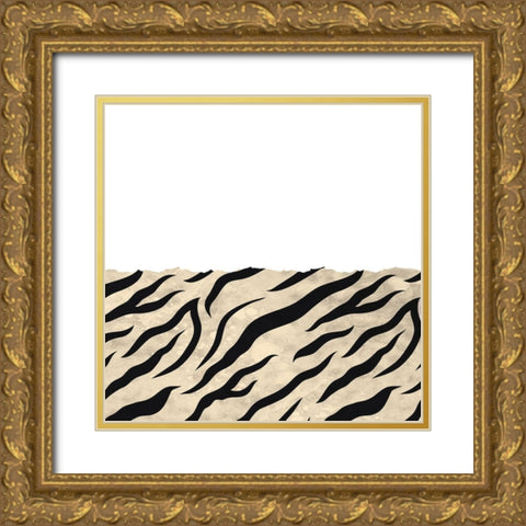 Exotic Safari 3 Gold Ornate Wood Framed Art Print with Double Matting by Bailey, Ann