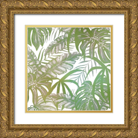 Aloha 1 Gold Ornate Wood Framed Art Print with Double Matting by Bailey, Ann