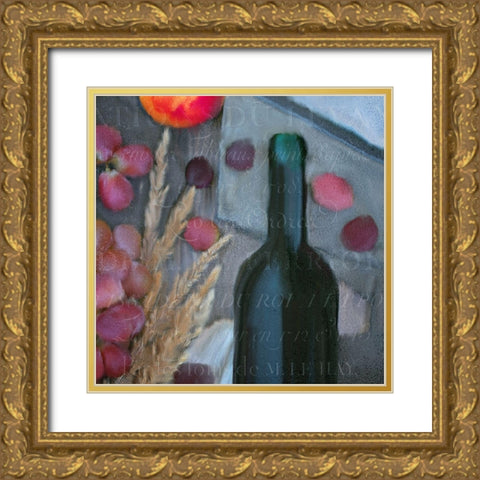 The Best 1 Gold Ornate Wood Framed Art Print with Double Matting by Bailey, Ann