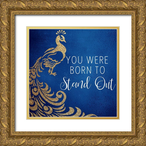 You 2 Gold Ornate Wood Framed Art Print with Double Matting by Bailey, Ann