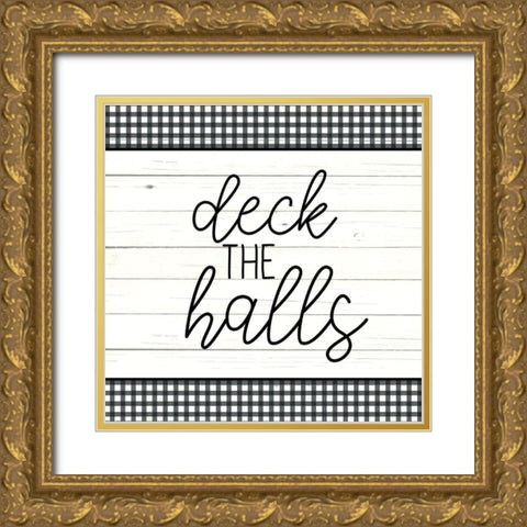 Deck Gold Ornate Wood Framed Art Print with Double Matting by Bailey, Ann