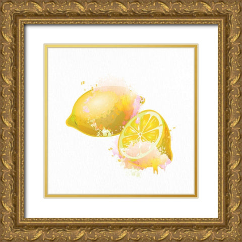 Fruit 1 Gold Ornate Wood Framed Art Print with Double Matting by Bailey, Ann