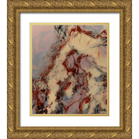 Wide Variety of Poses Gold Ornate Wood Framed Art Print with Double Matting by Bilotta, Barbara