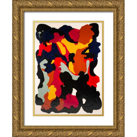 Hidden Figuires Gold Ornate Wood Framed Art Print with Double Matting by Bilotta, Barbara
