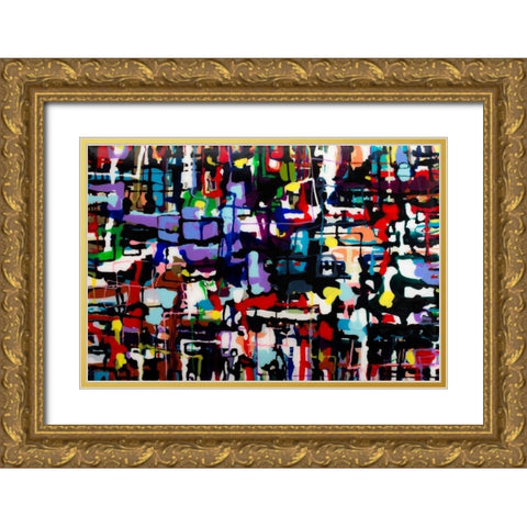 Unconditionally Gold Ornate Wood Framed Art Print with Double Matting by Bilotta, Barbara