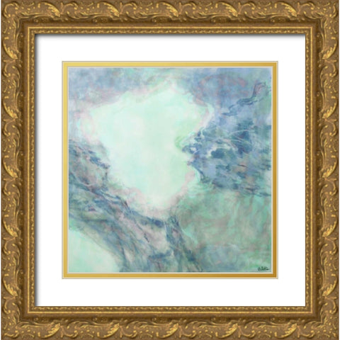 Centrifuge Gold Ornate Wood Framed Art Print with Double Matting by Bilotta, Barbara