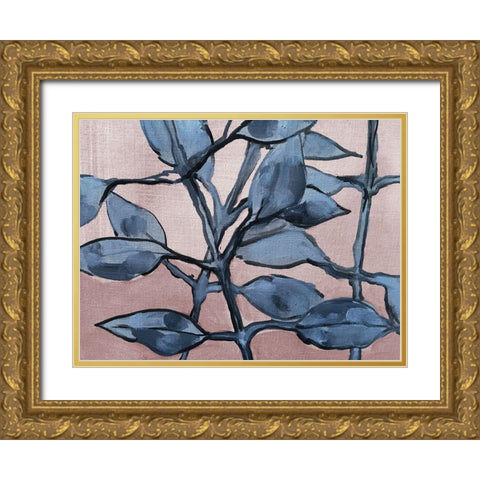 Spring Branches Gold Ornate Wood Framed Art Print with Double Matting by Boho Hue Studio