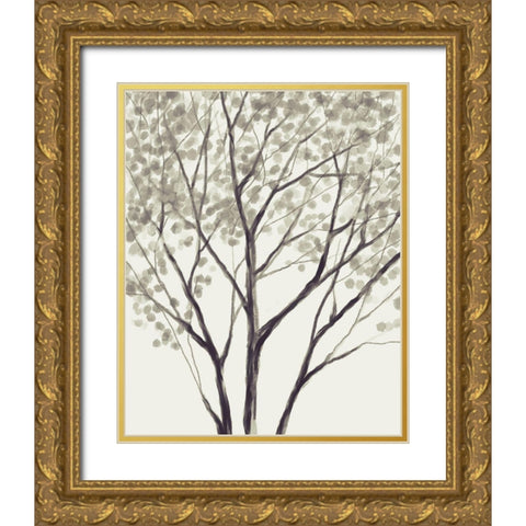 Wildwood Gold Ornate Wood Framed Art Print with Double Matting by Boho Hue Studio