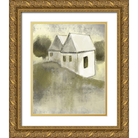 arthtone Homes 1 Gold Ornate Wood Framed Art Print with Double Matting by Boho Hue Studio
