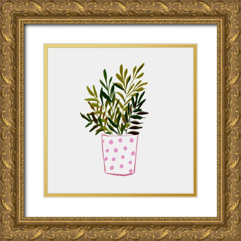 Nurtured Home 2 Gold Ornate Wood Framed Art Print with Double Matting by Boho Hue Studio