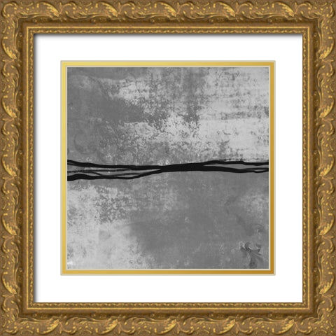 Samba BW Gold Ornate Wood Framed Art Print with Double Matting by Boho Hue Studio