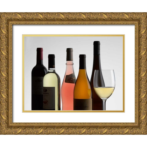 Bottle Neck 2 Gold Ornate Wood Framed Art Print with Double Matting by Seidman, Barry