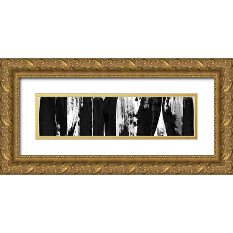 Over the Top 1 Gold Ornate Wood Framed Art Print with Double Matting by Alvarez, Cynthia