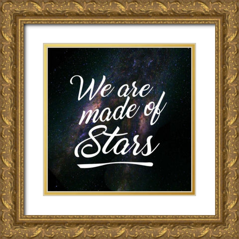 Insta D Gold Ornate Wood Framed Art Print with Double Matting by Alvarez, Cynthia