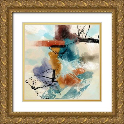 Mix A Gold Ornate Wood Framed Art Print with Double Matting by Alvarez, Cynthia