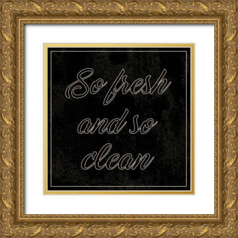 Bath C Gold Ornate Wood Framed Art Print with Double Matting by Alvarez, Cynthia