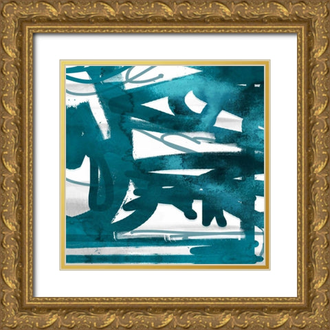 Option 2 Gold Ornate Wood Framed Art Print with Double Matting by Alvarez, Cynthia