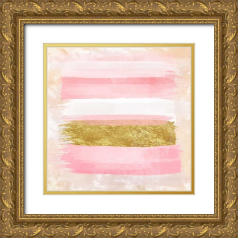 Fancy Nail Polish 2 Gold Ornate Wood Framed Art Print with Double Matting by Alvarez, Cynthia