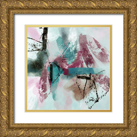 The Fuse B Gold Ornate Wood Framed Art Print with Double Matting by Alvarez, Cynthia