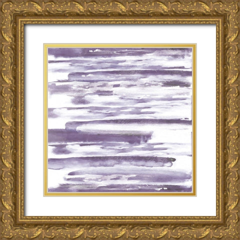 Purple Haze 1 Gold Ornate Wood Framed Art Print with Double Matting by Alvarez, Cynthia